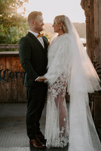 Load image into Gallery viewer, Faux Fur Bridal Jacket
