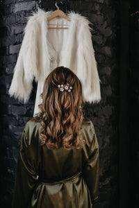 Faux Fur Bridal Jacket